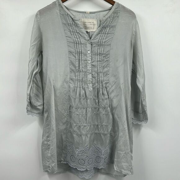 Vintage Johnny Was Lace Tunic Small - Picture 1 of 7